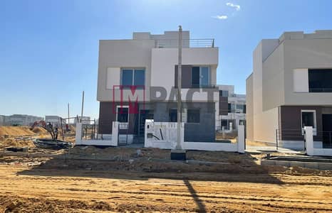 5-room stand-one villa in Palm Hills, 254 sqm, in installments over the longest payment period, an opportunity that will not be compensated.