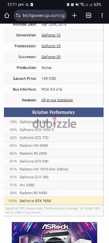 Nvidia GTX-1650 4GB 3