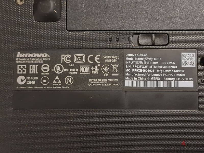 Lenovo G50-45 6