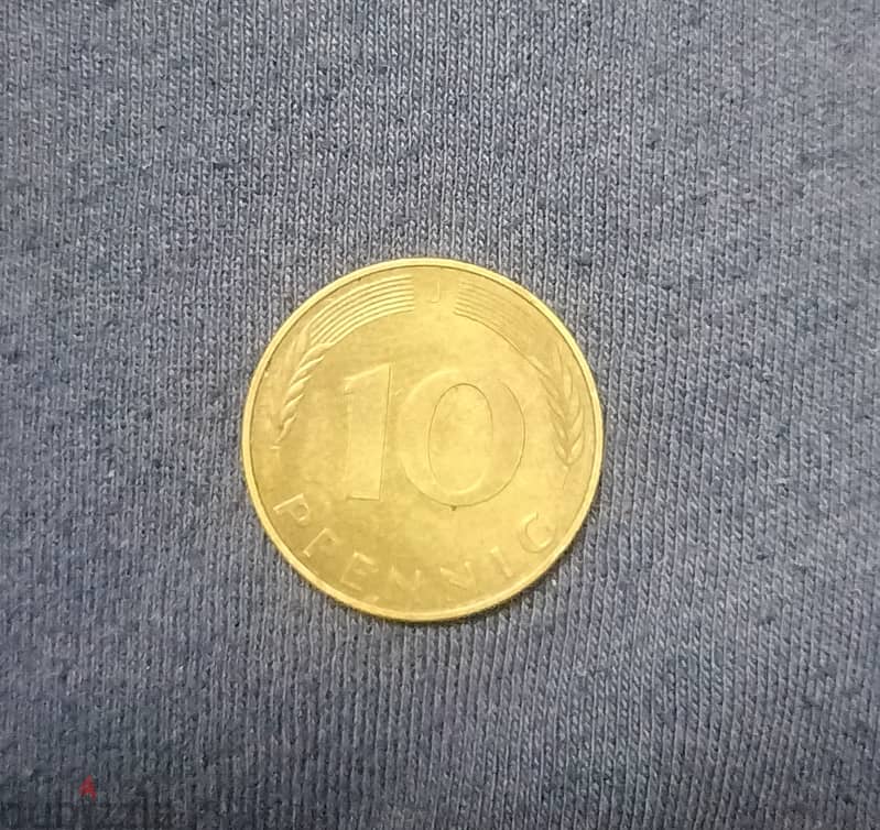 PFENNIG " J 1992 " 1