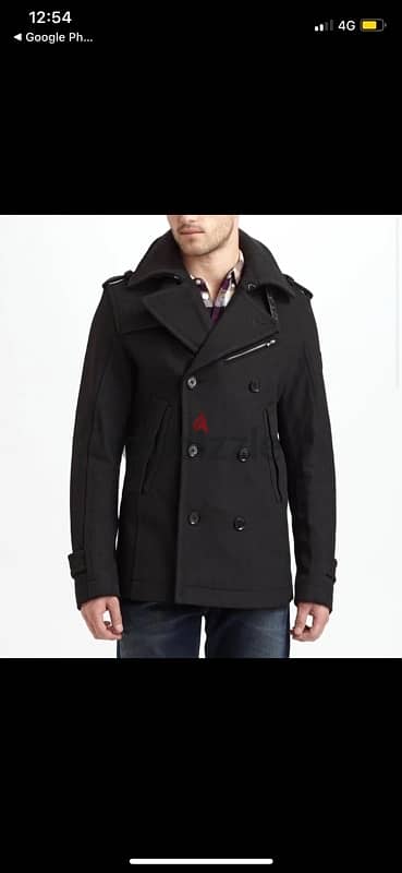 Diesel pea coat for men size medium in good condition عرض الصدر ٥٤ 1