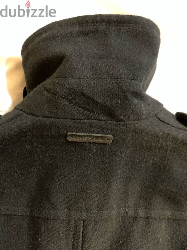 Diesel pea coat for men size medium in good condition عرض الصدر ٥٤ 6