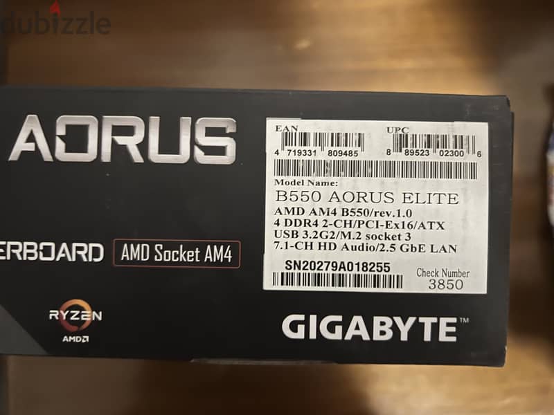 Aorus B550 Elite 1