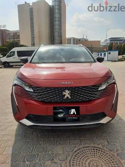 بيجو ٣٠٠٨ م ٢٠٢٢ للايجار . . Peugeot 3008 model 2022 for rent