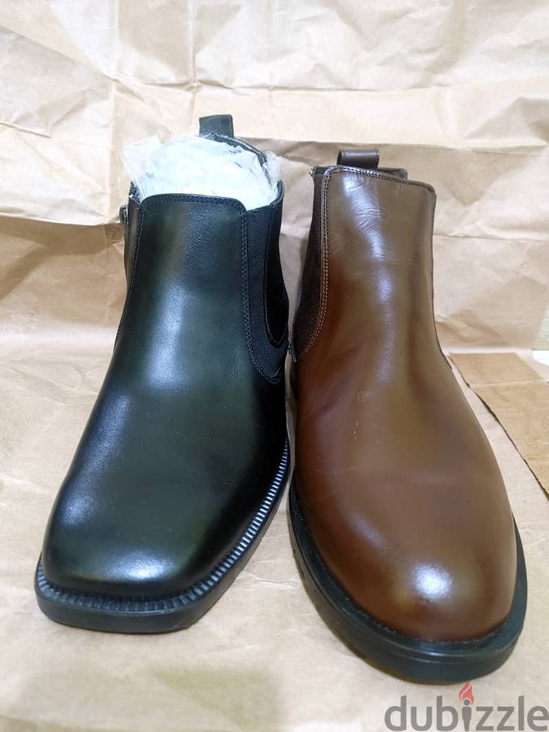 جزمه رجالي  مقاس ٤١ جلد طبيعي ١٠٠٪ men shoes leather size 41 0