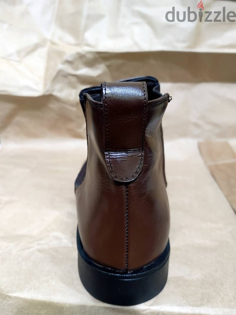 جزمه رجالي  مقاس ٤١ جلد طبيعي ١٠٠٪ men shoes leather size 41 4