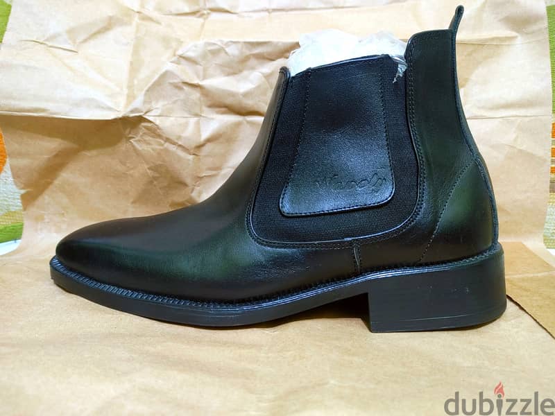 جزمه رجالي  مقاس ٤١ جلد طبيعي ١٠٠٪ men shoes leather size 41 7