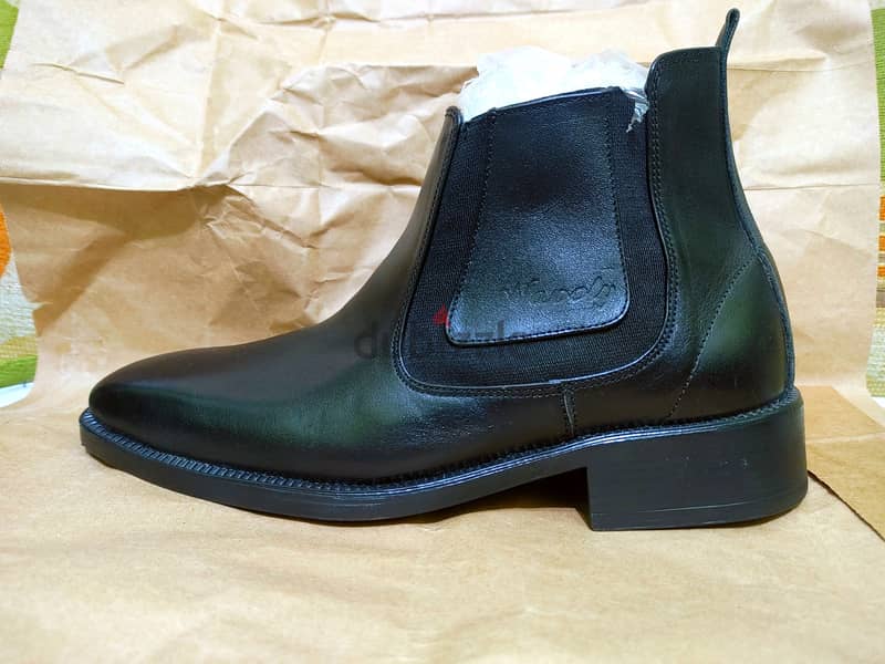 جزمه رجالي مقاس ٤١ جلد طبيعي ١٠٠٪ men shoes leather size 41 7