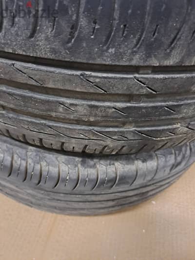 ٤ اطارات بريدجستون مقاس 195/65R15