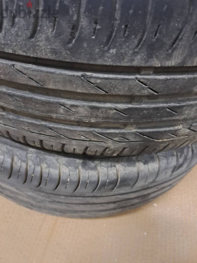 ٤ اطارات بريدجستون مقاس 195/65R15 0