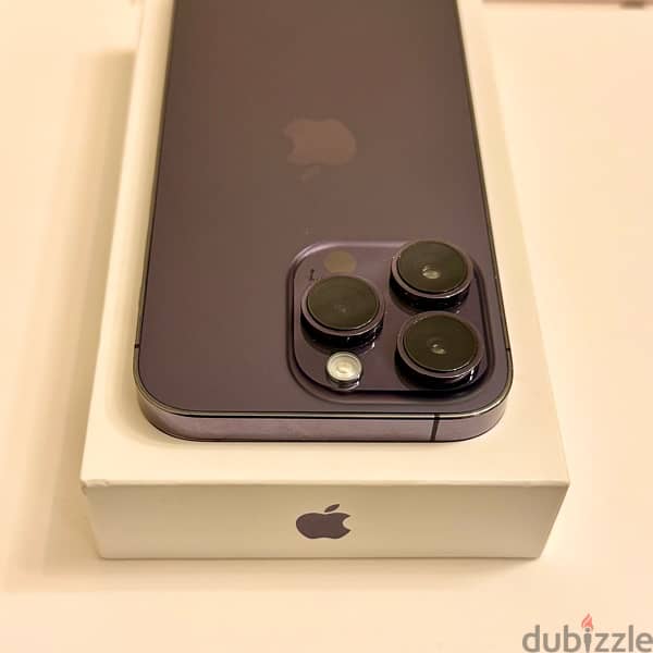 Iphone 14PRo 128GB SIM/eSIM like Newأيفون 14 برو بحالة ممتازة شرق اوسط 6