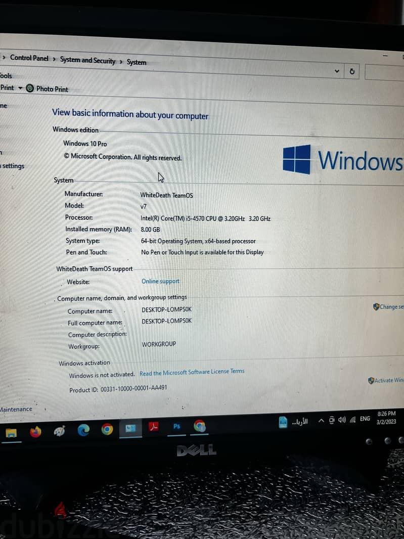 hp Elitedesk 800 Gi pc جهاز كمبيوتر 0