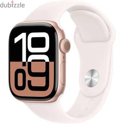 New Apple watch series 10 Rose Gold 46 mm (sealed box) ساعة ابل