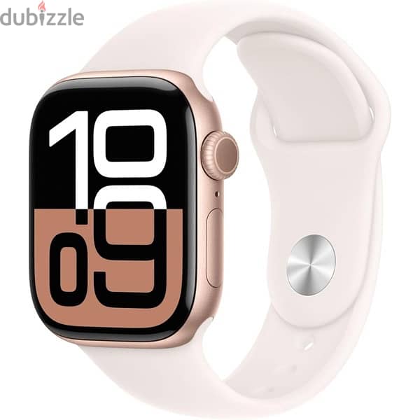 New Apple watch series 10 Rose Gold 46 mm (sealed box) ساعة ابل 0