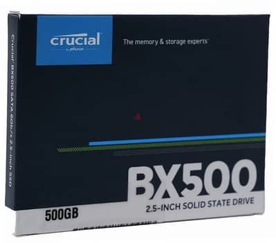 هارد ديسك كروشال إس إس دي -  Hard Desk Crucial BX500 SSD 500 Giga