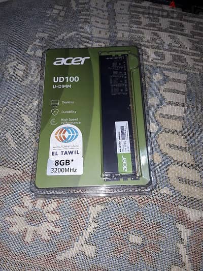 رام 8 جيجا acer  DD4 3200 هرتز