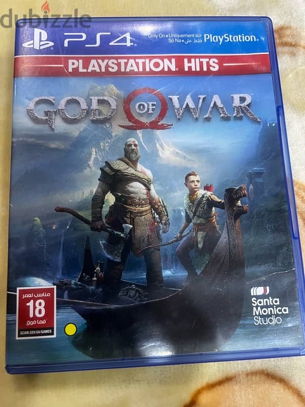 God of War لعبة بلايستيشن 4 0