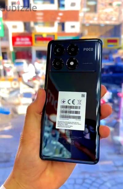 شاومي Poco x6 pro 5G 512 GB 12 RAM كسر زيرو