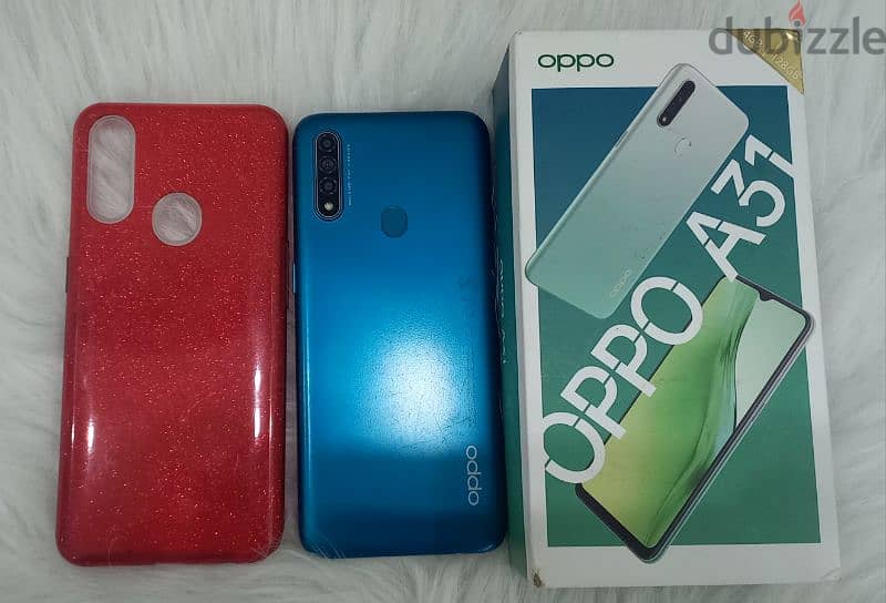 للبيع  موبايل oppo  A31   كسر زيرو بالكارتونه والشاحن  استخدام شخصي 14