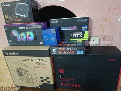 تجمعية كيسة هاي اند من غير كرت  I9 12900K HIGH END PC