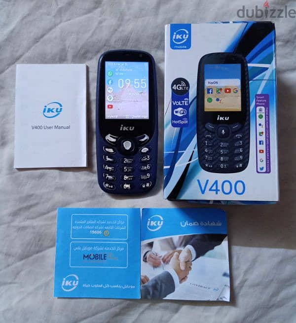 موبايل iku V400 0