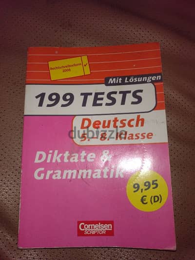 Deutsch 199 Tests mit Lösungen