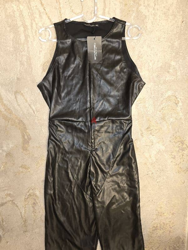 littleprettythings leather jumpsuit 3