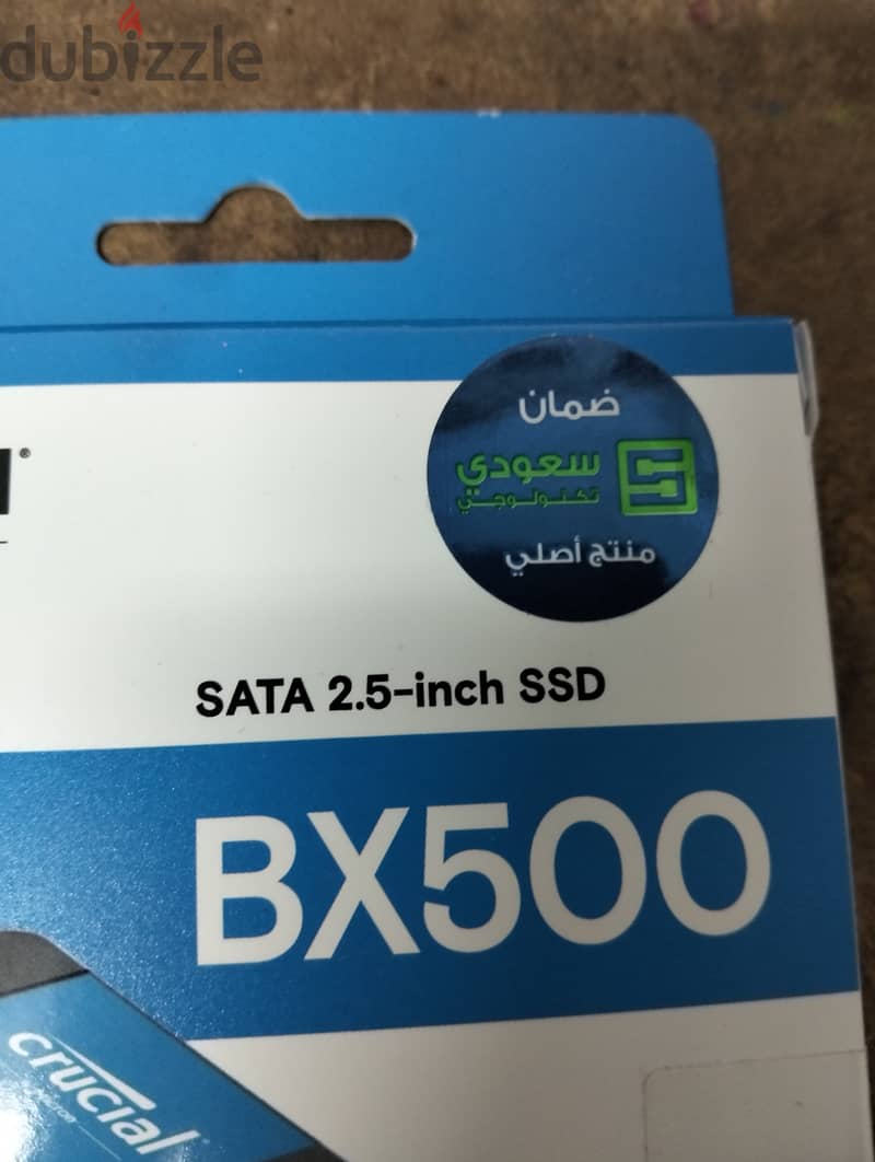 كروشال BX500 سعة 500 جيجا ssd 1