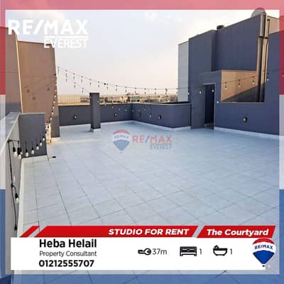 Studio for rent in Courtyard Marakez