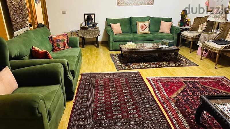 شقة مفروشة للايجار المعادى ٤ غرف Furnished apartment for rent 0