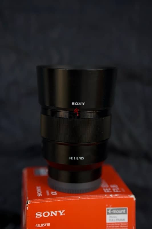 Lens Sony 85 1.8 0