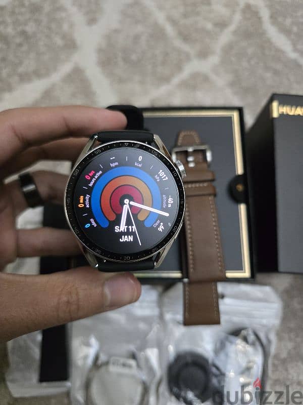 huawei watch gt 3 classic ساعه هواوي سمارت جي تي واتش ٣ 0