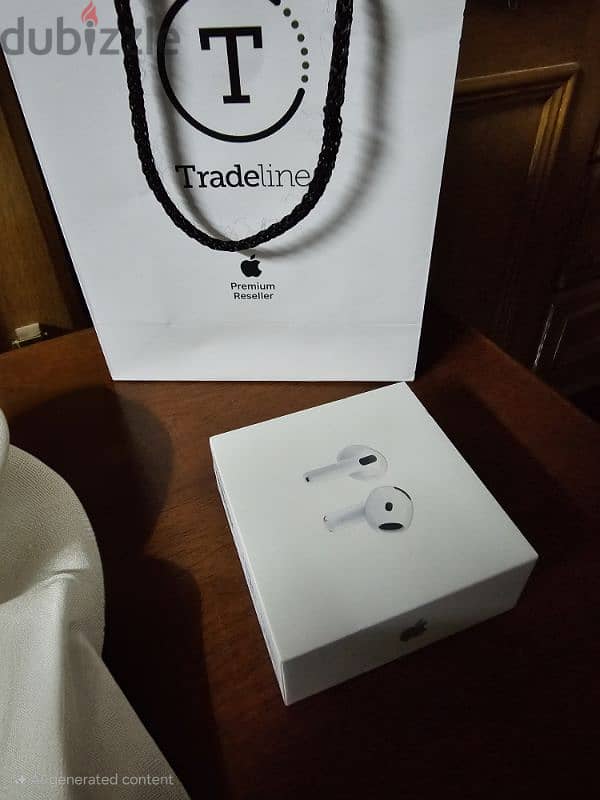 Apple Airpods 4 - sealed ضمان محلي 1