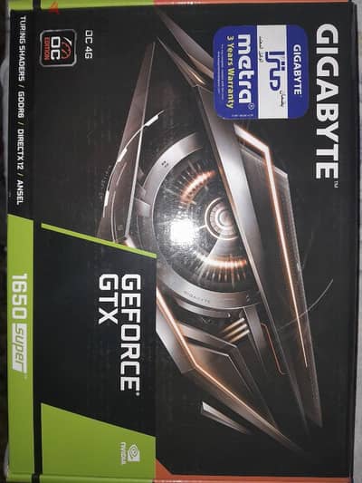 Gtx 1650 Super 4g oc