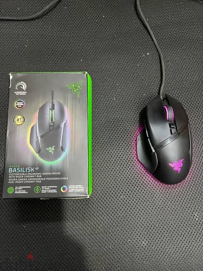 ‏RAZER BASILISK V3 gaming mouse ماوس جيمينج