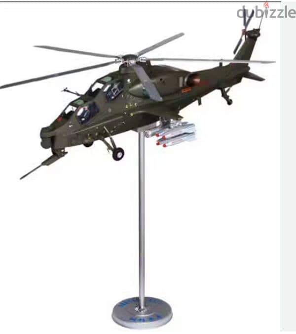 big model helicopter z19 diecast 45cm مجسم طائرة هليكوبتر ضخم 3