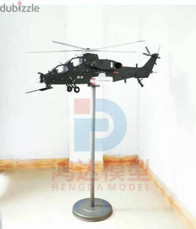 big model helicopter z19 diecast 45cm مجسم طائرة هليكوبتر ضخم معدن