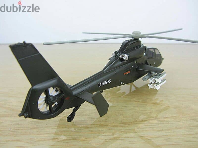 big model helicopter z19 diecast 45cm مجسم طائرة هليكوبتر ضخم 4