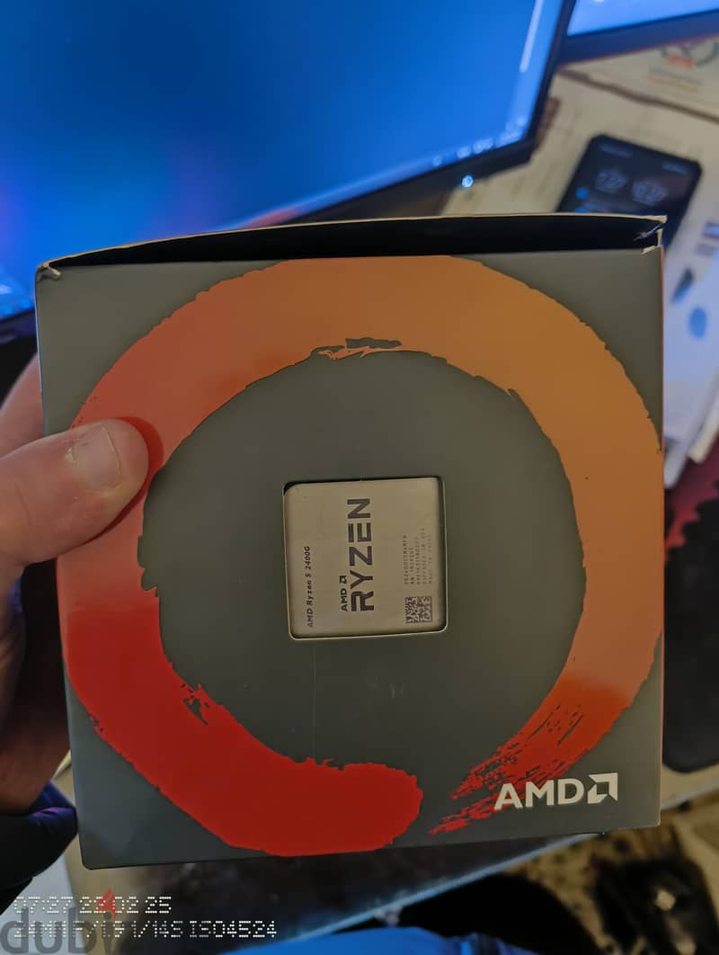 Ryzen 5 2400g with Integrated Graphic card بروسيسور 2