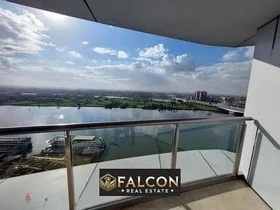 Discount 30% ! Apartment for sale view on Nile ready for inspection in installments until 2031 a prime location on EL Maadi Corniche