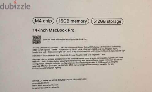 macbook m4 pro 14 inch 16gb 512g new sealed space black