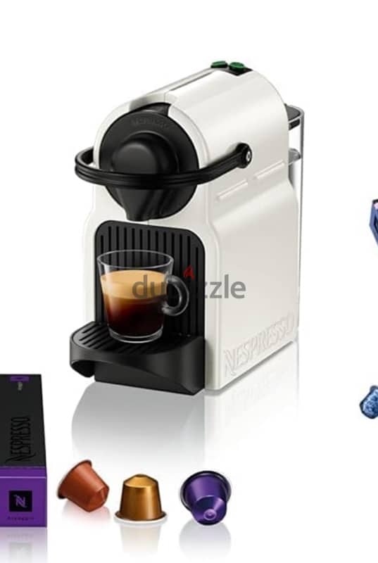 Coffee Machine Nesspresso Inissia  ماكينة نسبرسو (ابيض) استعمال شهر 1