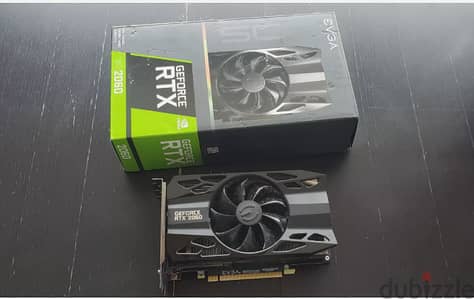 EVGA GeForce RTX 2060 SC كارت شاشة ايفيجا 2060 مروحة واحده