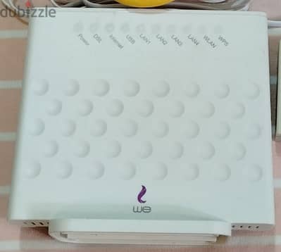 راوتر وى VDSL WE ZTE 168n السريع شغال تمام