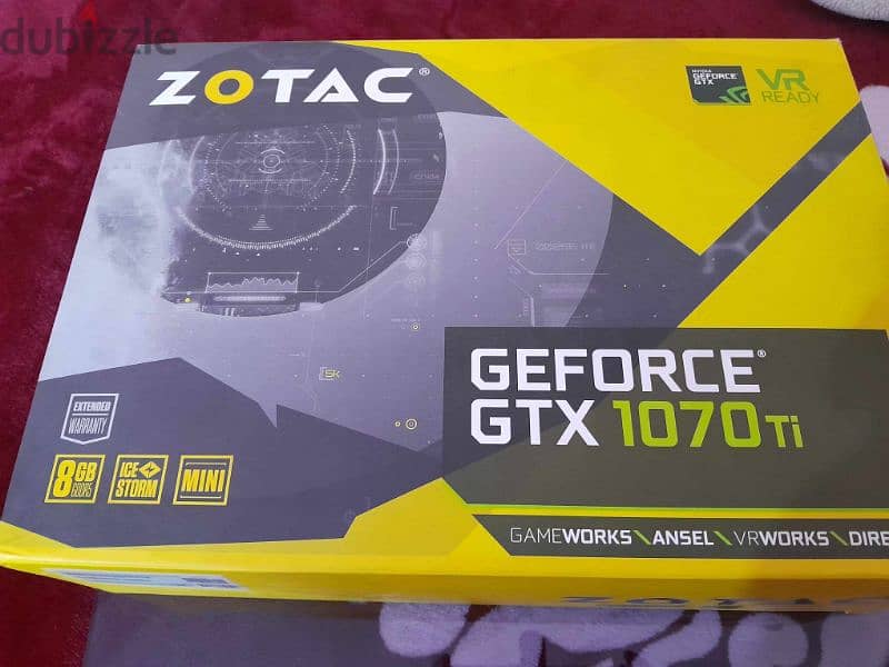 كارت شاشة GTX 1070TI 8GB 0