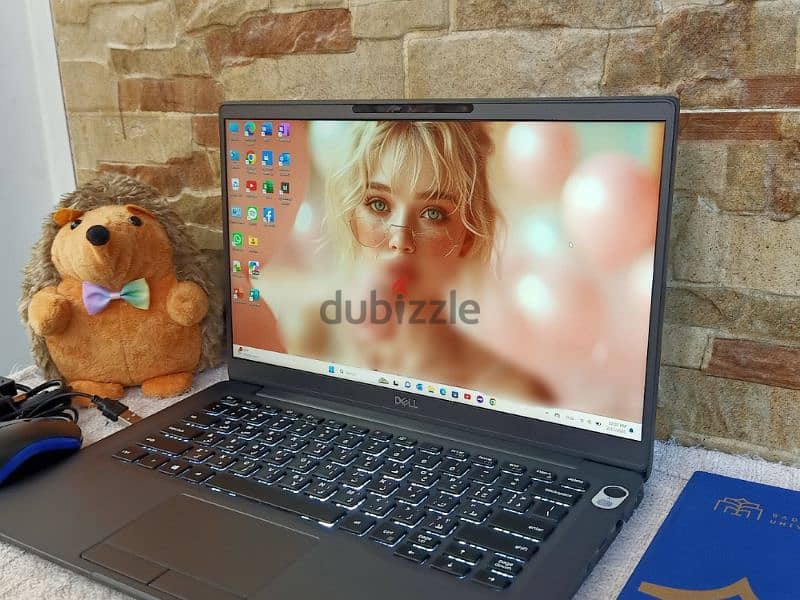 أشيك لابتوب تاتش Core I7 الجيل الثامن Dell FHD ips 14" | بكل مشتملاتة 2