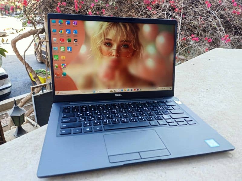 أشيك لابتوب تاتش Core I7 الجيل الثامن Dell FHD ips 14" | بكل مشتملاتة 9