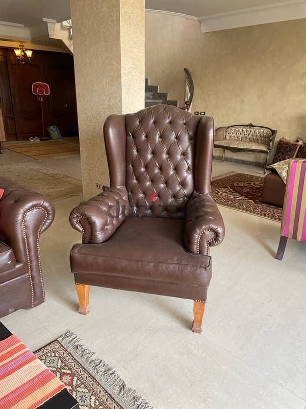 leather living room furniture 1