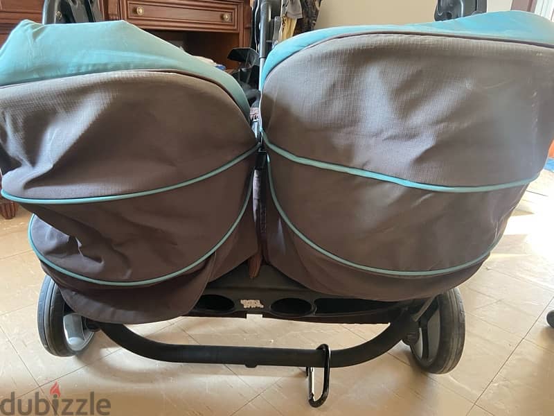 graco twin stroller original 1