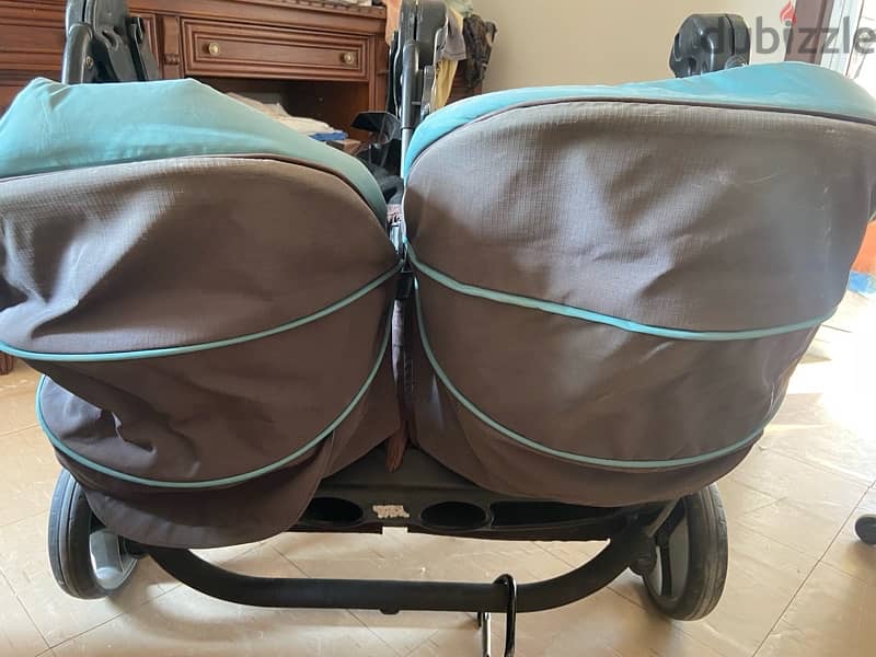 graco twin stroller original 3